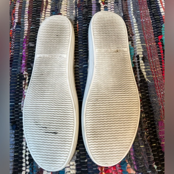 🍀3 FOR $15🍀 | H&M | Blue/White Stripe | Womens Flats | Slip-ons | Size 9.5 - Picture 4 of 4